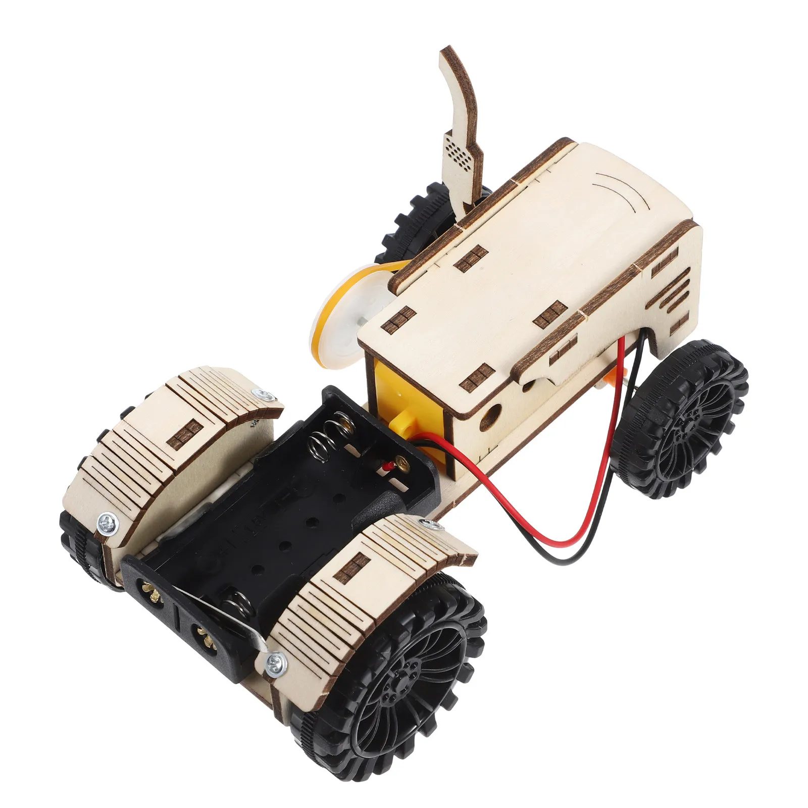 

1Set Children DIY Science Wood Tractor Assembly Puzzle Enhance Edit Fine Motor Skills Stem Educational Experiment