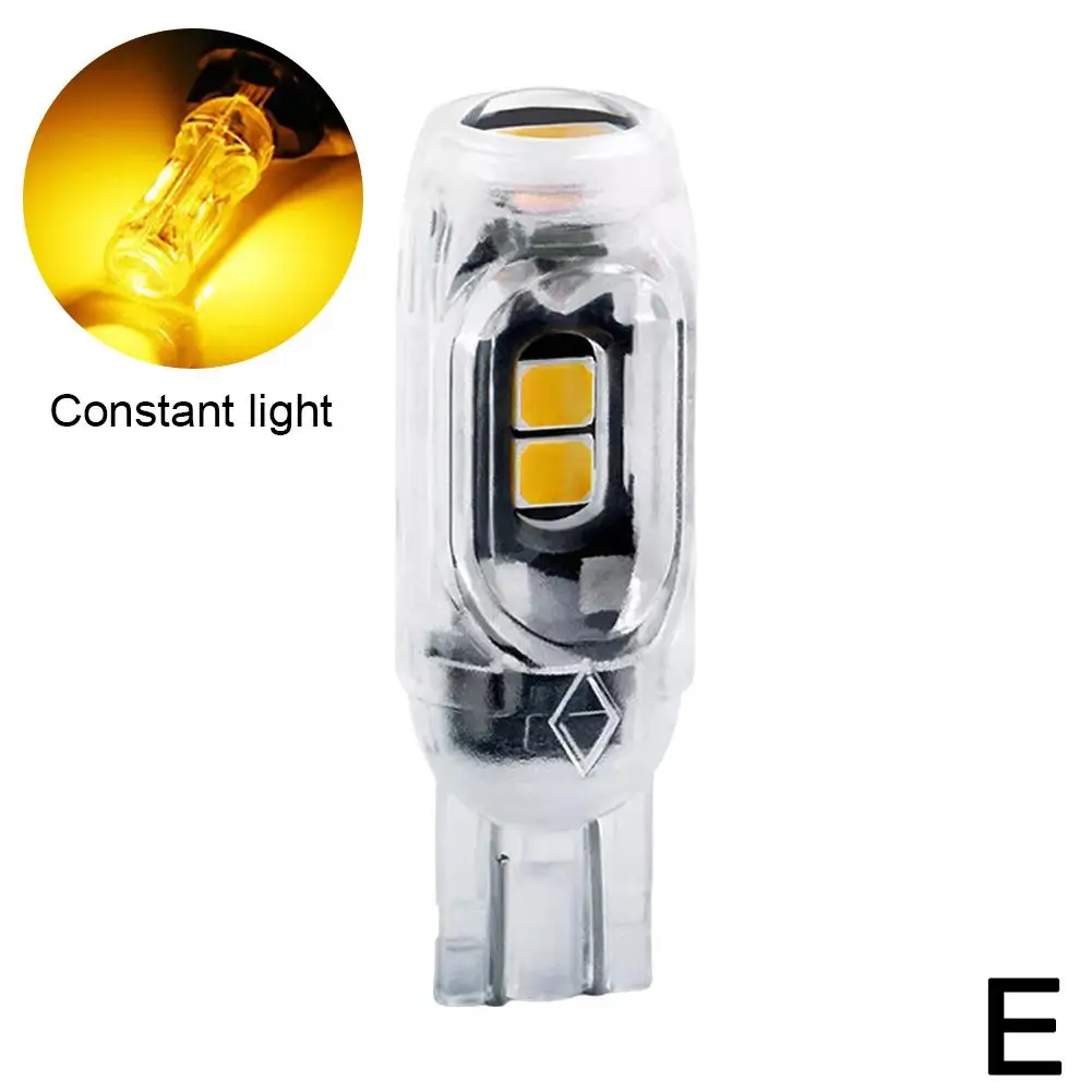 Señal de giro de coche de motocicleta, luz de giro de coche de motocicleta, señal de puerta Led trasera, lámpara 5smd, accesorios de giro Interior Marke P1l5