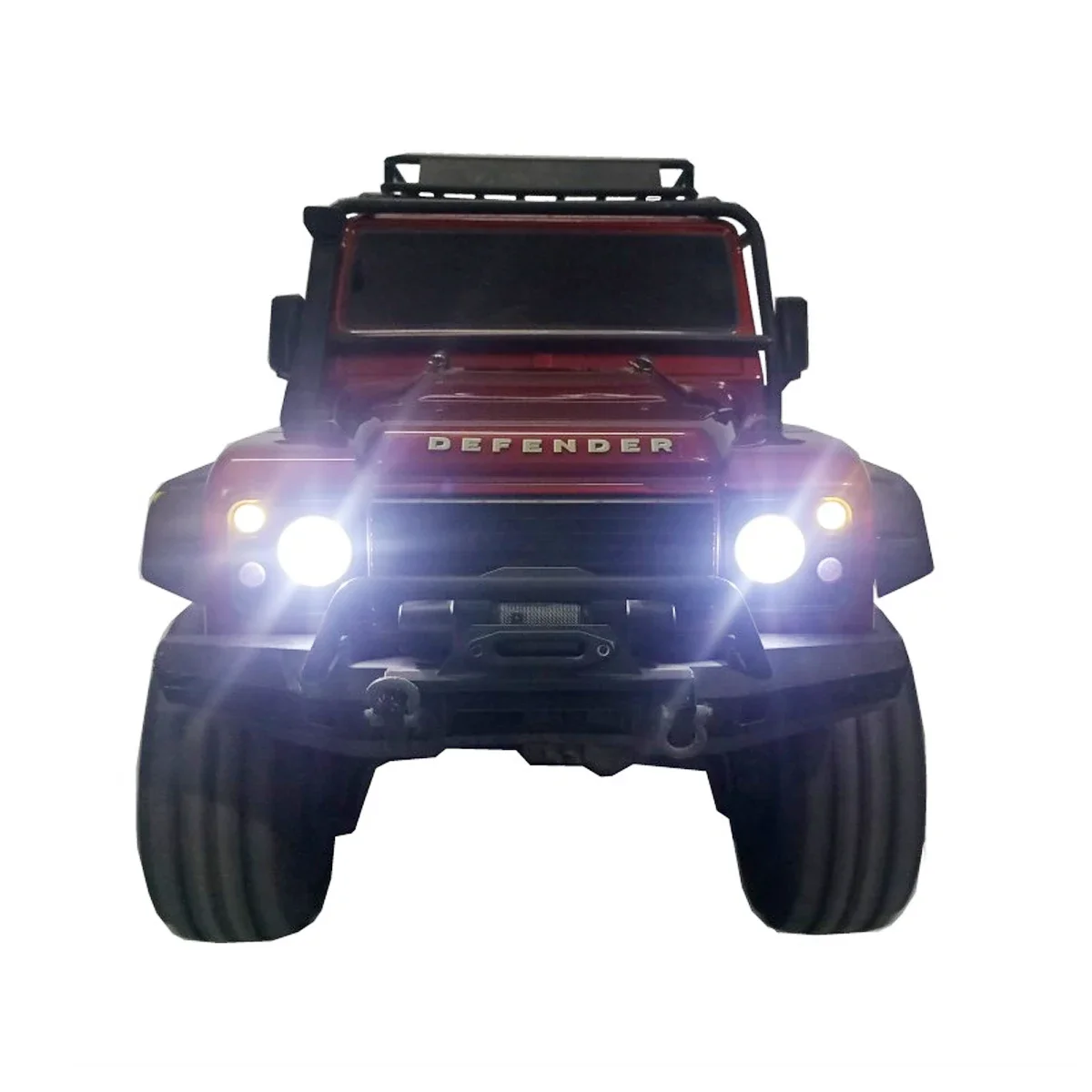 TRX4 RC Car Front Rear LED Lights Tail Brake Turn Signal Side Lamp for 1/10 TRX-4 Defender Body Upgrade Parts