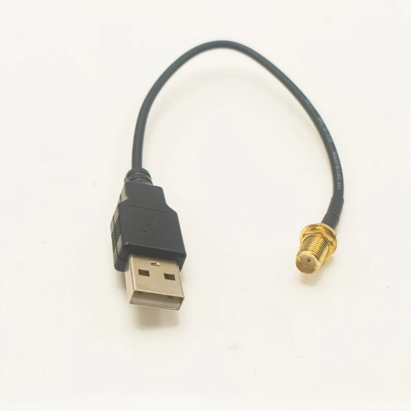 

1pc SMA female to USB Male connector RG174 cable