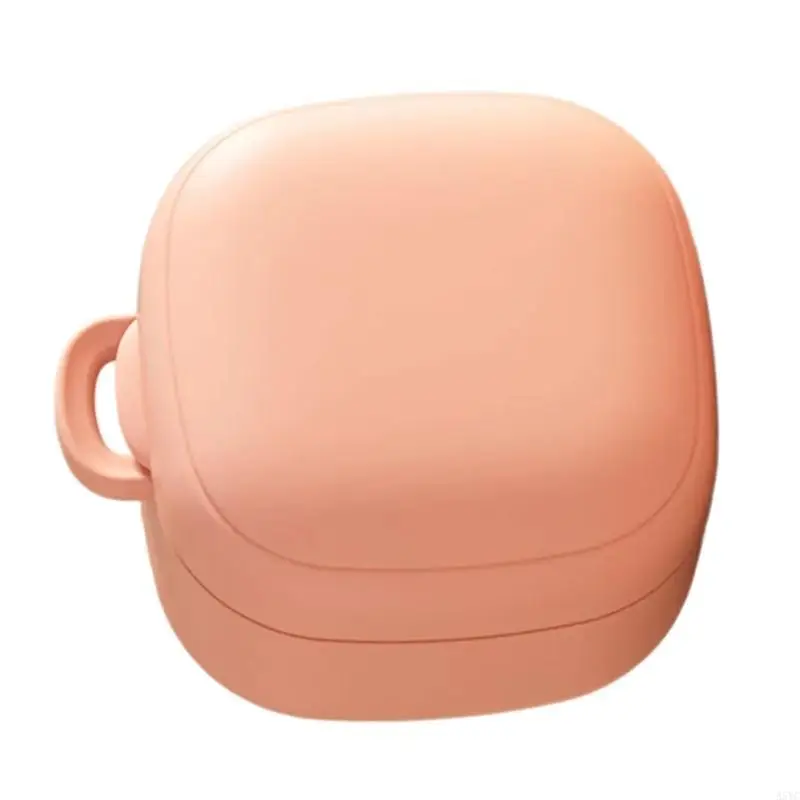 A5YC Silicone Pacifier Box Secure Storage Solution Pacifier Case for Baby Nipples
