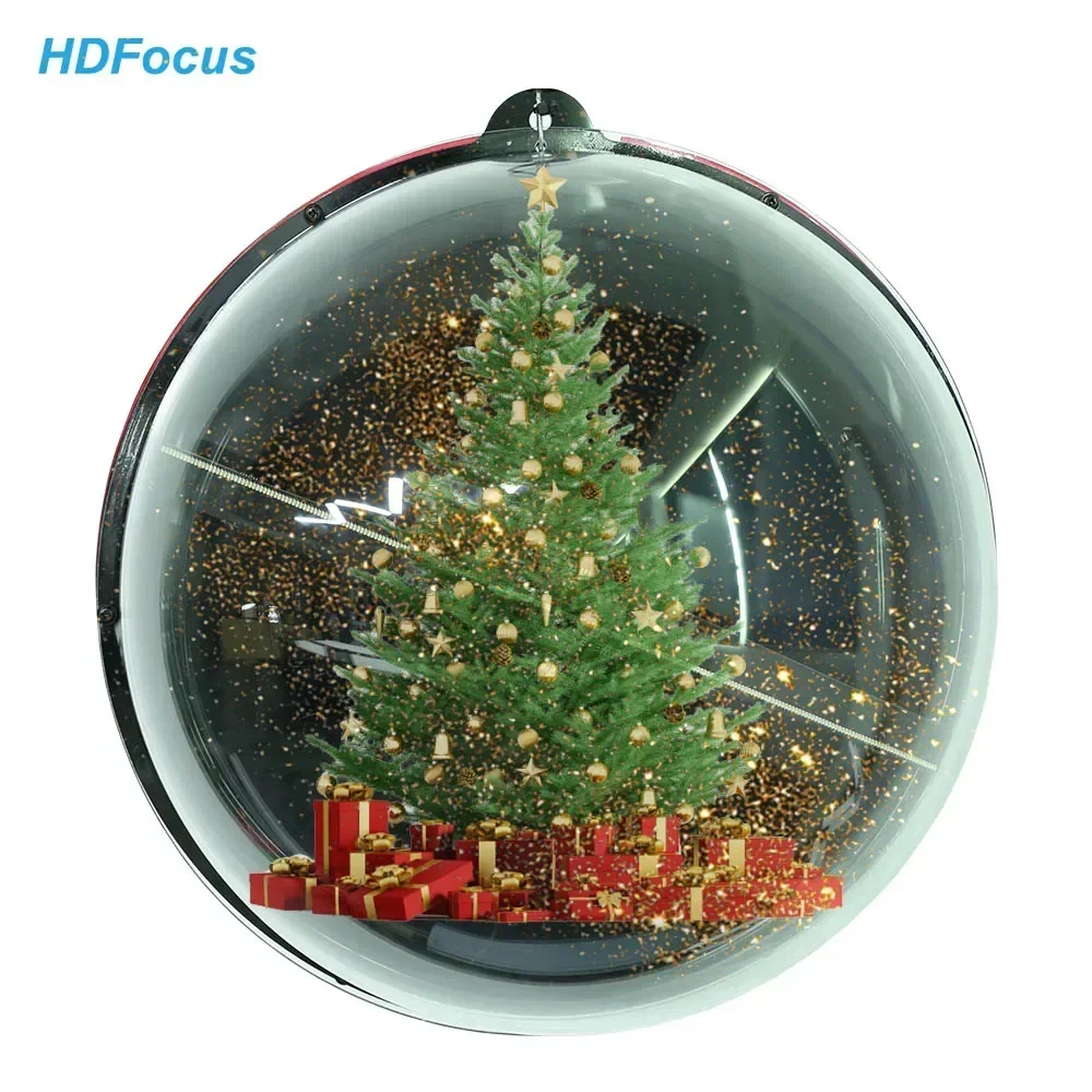 2026 New 2023 Christmas Tree Balls 4.7inch,Christmas Wreath Hanging Ornaments,Perfect For Christmas Theme Craft Diy Projects