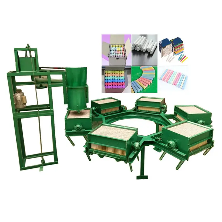School Use Industrial Dustless Chalk Piece Maker Former Production Machine Manual Chalk Making Forming Machines