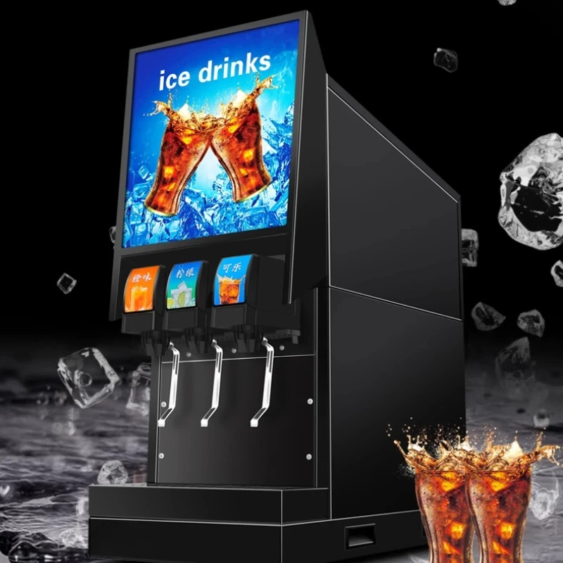 

Coke machine Commercial Coke syrup Small self-service Coke machine Now making carbonated beverage machine Fully automatic burger