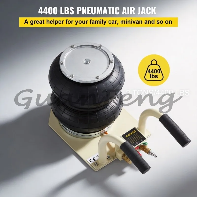 Pneumatic jack 2 ton/4400 lb airbag jack