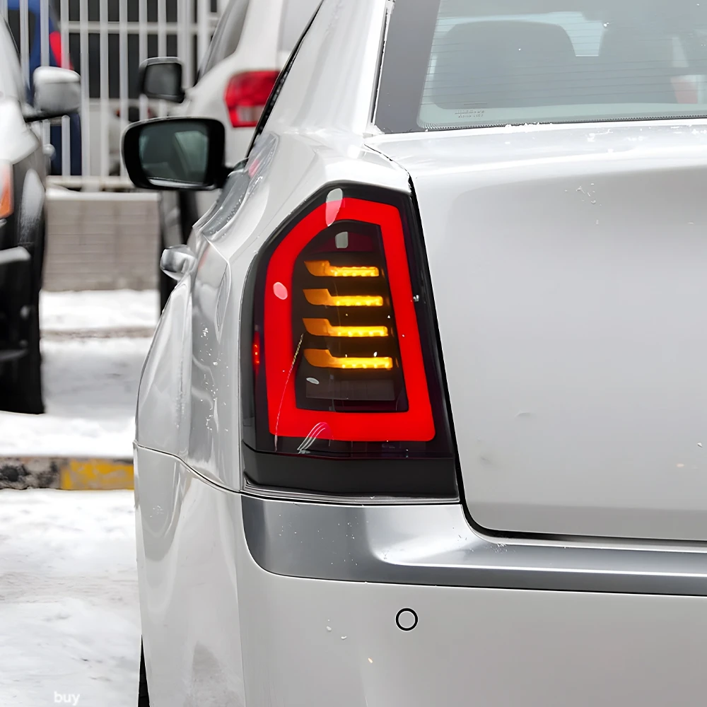 

Для Chrysler 300C 2011-2014 светодиодные задние фонари автомобиля в сборе, обновленный задний фонарь для скачек, указатель поворота, автомобильный светильник, аксессуары