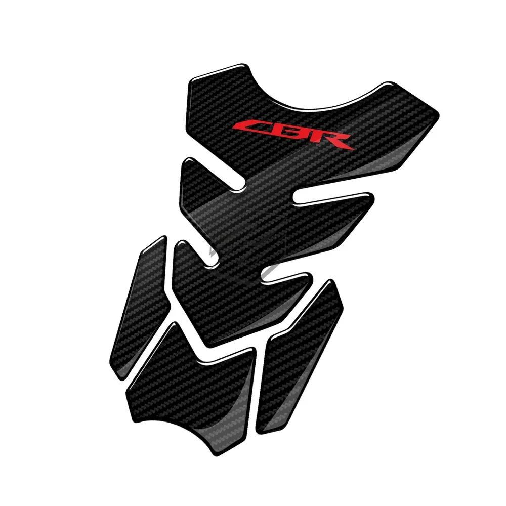 Pelindung Bantalan Tangki Sepeda Motor Tampilan Karbon 3D untuk Honda CBR600RR CBR900RR CBR959RR CBR Tankpad R