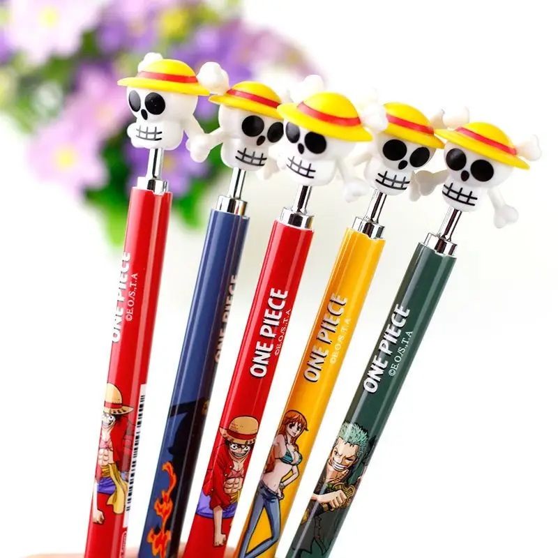 16cm 0.5mm One Piece elementary school student mechanical pencil drawing pencil cartoon cute fun writing pen exam pen view 4