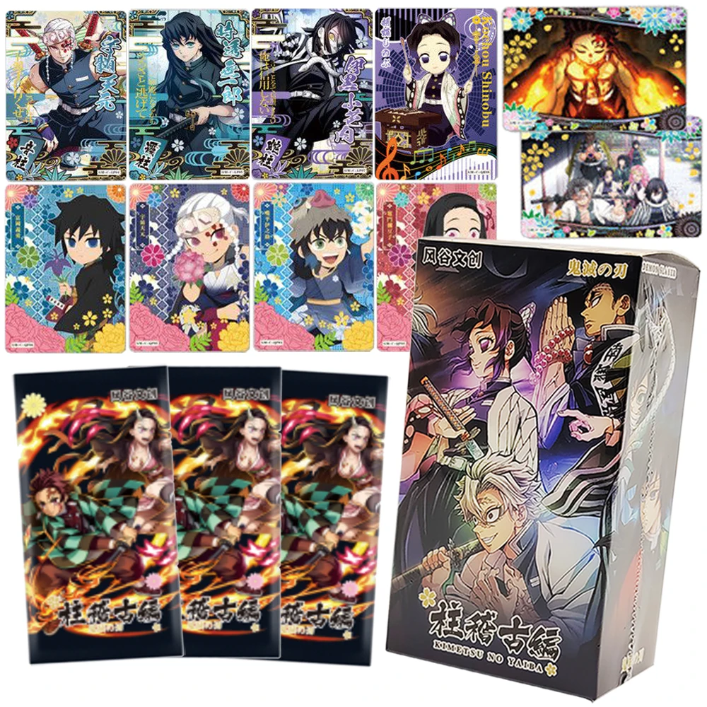 

Demon Slayer Collection Card Popular and Beautiful Anime Girl Kochou Shinobu Exquisite Craftsmanship Card Fans Cherish Toy Gifts