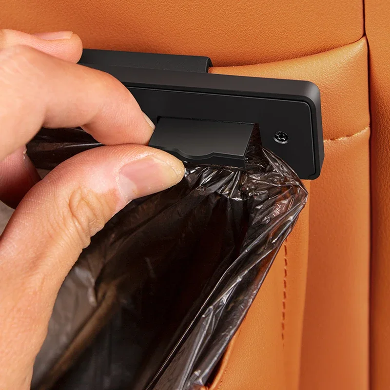 ل جديد Haval H9 2nd II 2024 2025 كيس النفايات الخلفي المقعد الخلفي كرسي معلق الظهر حقيبة التخزين الملحقات الداخلية الجلدية #4