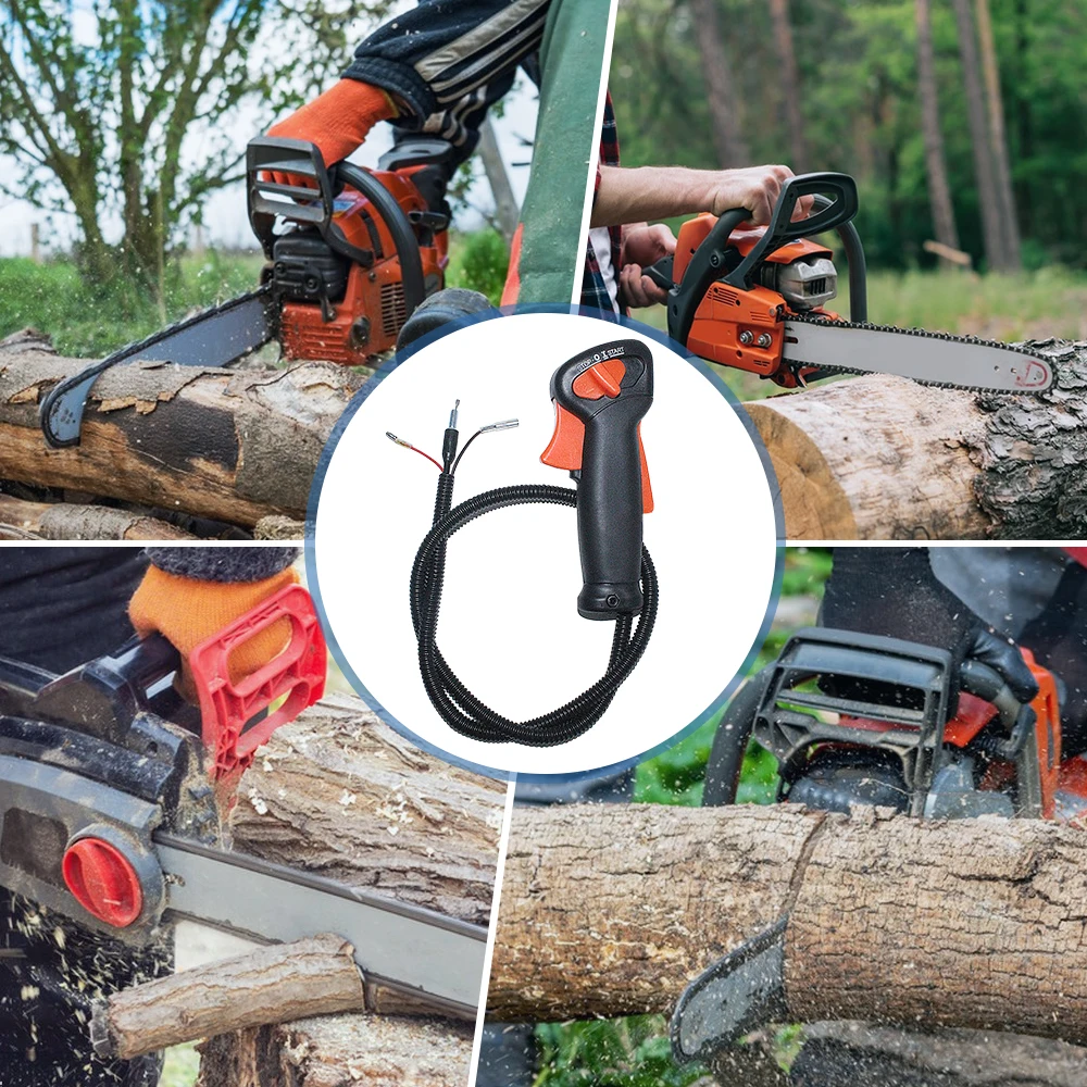 For Stihl FS120 FS200 FS250 FS120R FS200R FS250R FS350 BT121 SP200 Trimmer Brush Cutter Throttle Control Cable Switch Handlebar