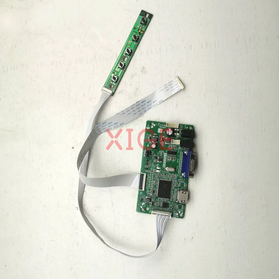 

Для LP156WHB LP156WHA NT156WHM PT156WHM комплект платы контроллера привода экрана 1366x768 1366*768 EDP 30-контактный монитор для ноутбуков HDMI + VGA
