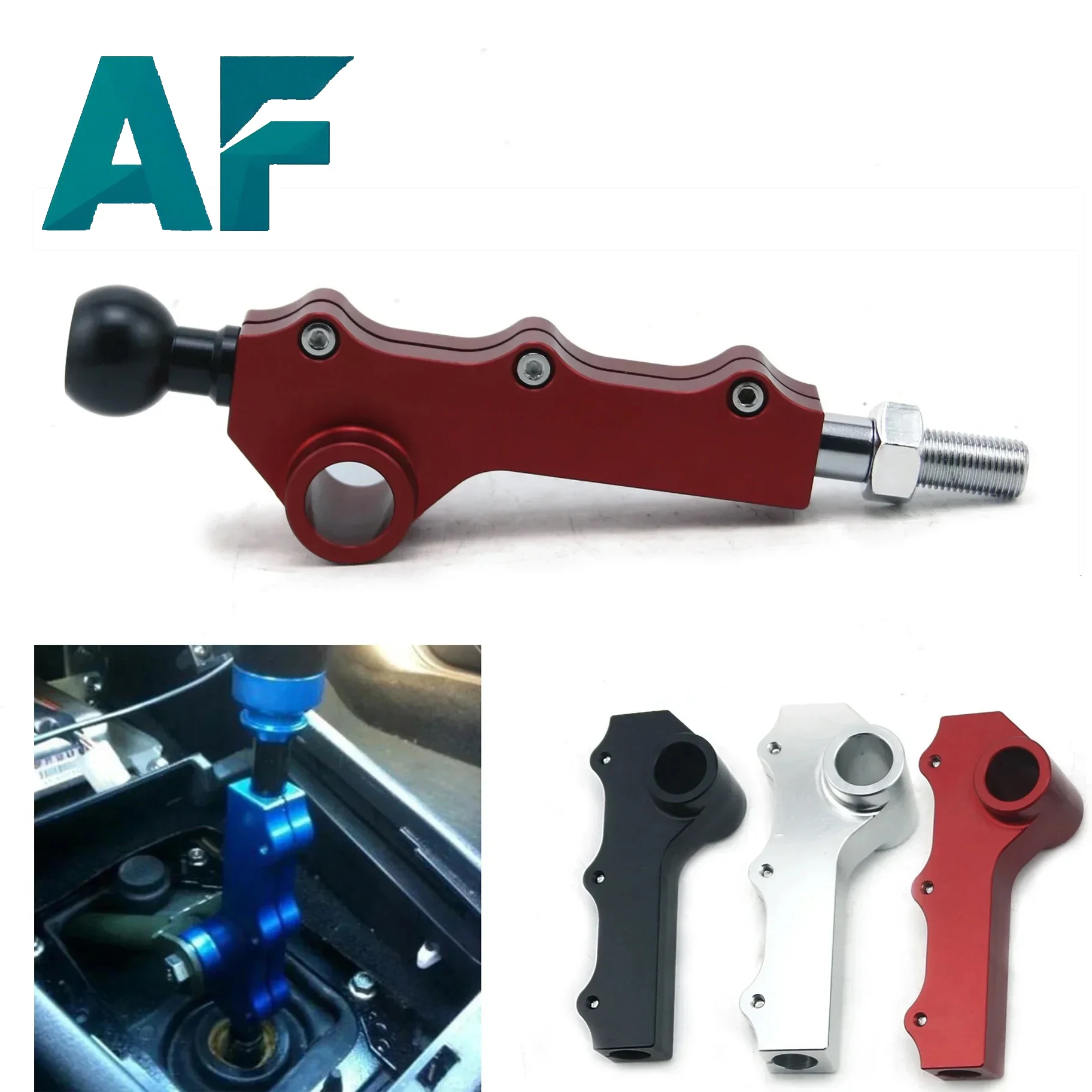 Double Adjustable Shifter Short Height Throw Gear Shift Lever For WRX STI 2008-2014 Vehicle Accessories