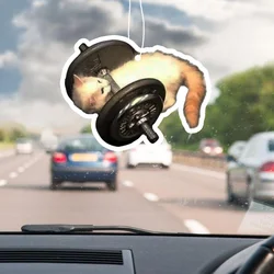 1/3pcs fun car aromatherapy car fragrance perfume car air freshener mirror car interior accessories pendant outlet perfume