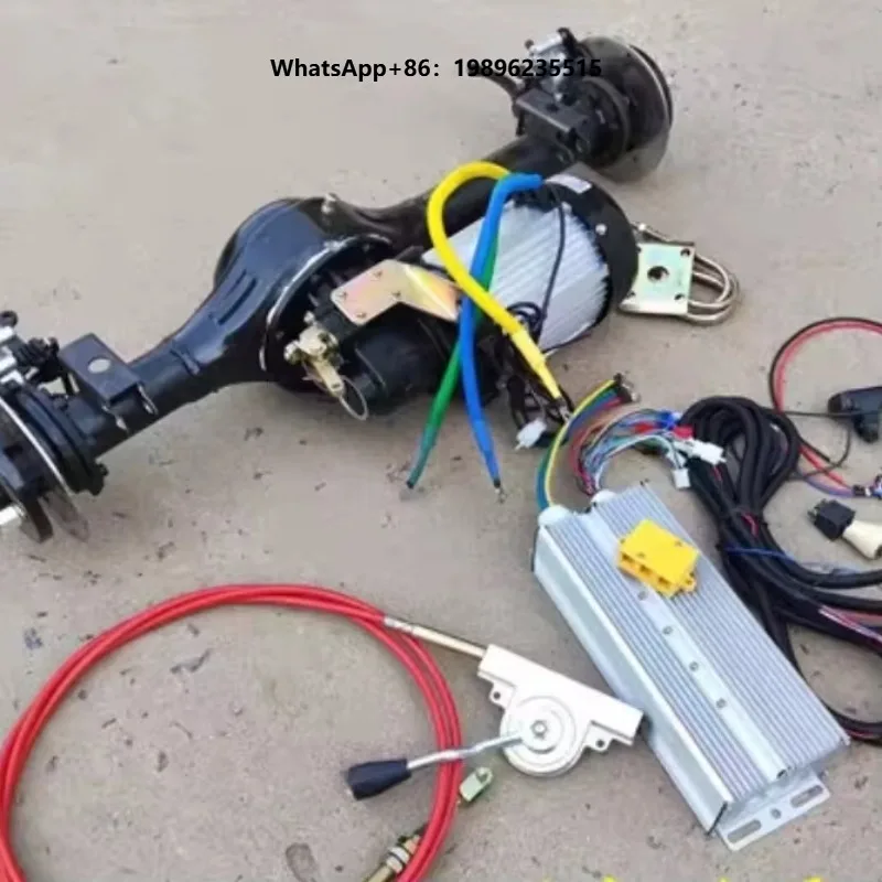 60V 72V Electric 2500W 5000W Motor Driving Rear Axle Car for Universal Fitment 126H Model 1976-1991 0