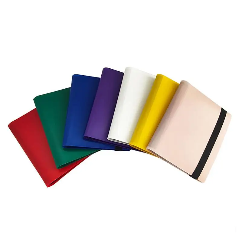 Trading Card Binder Waterproof Cover And Multiple Color Options For Card Storage