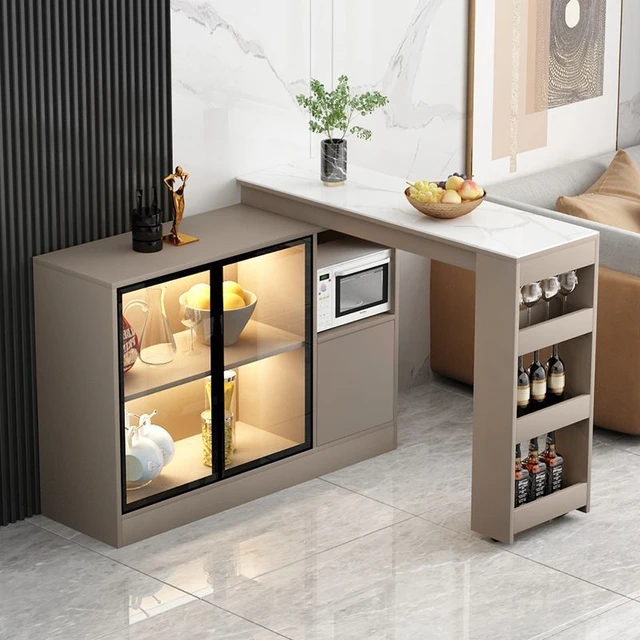 カウンターテーブル(ライトブラウン) ニトリ カウンターテーブル