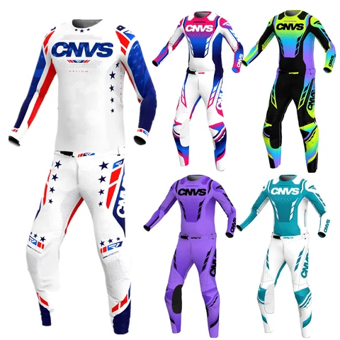 2026 CNVS REVO Moto Gear Set MX Enduro Suit Off Road Motocross Jersey And Pant Dirt Bike Kit Motorcycle Combos