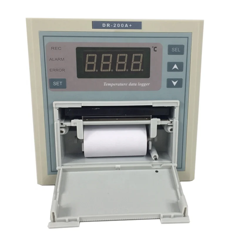 refrigeration cold chain high precision USB temperature recorder with printer