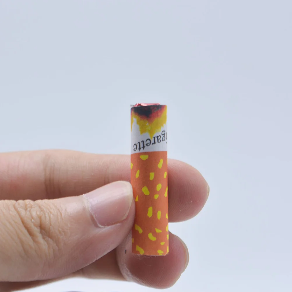 4Pcs Simulation Cigarette Realistic Puff Style for April Fools Day Halloween Party Cosplay Costume Gag Prop Novelty Accessory