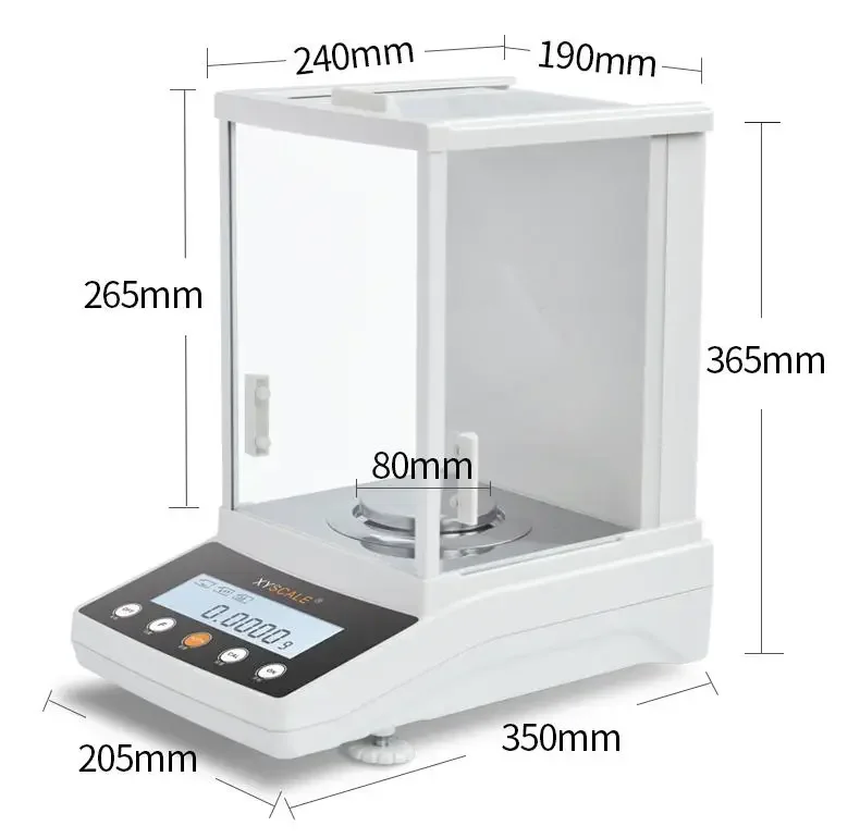 XINGYUN FA1004 100g 0.0001g 0.1mg Electronic Laboratory OEM Customization Digital Analytical Balances