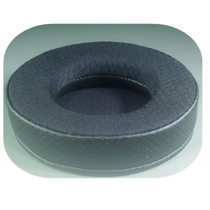 2Pcs Mesh Stof Earpad 70 75 80 85 90 95 100 105 110Mm Hoofdtelefoon Ear Pads Headset Foam kussen Oorkussens Cover Oorbeschermers Zwart