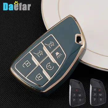 適用於雪佛蘭 Tahoe、Suburban、GMC Yukon、別克 ENVISION S Plus、Avenir 2020-2023 年 5/6 鍵車型的汽車鑰匙保護套 8 最佳銷售 別克昂科威 - №3