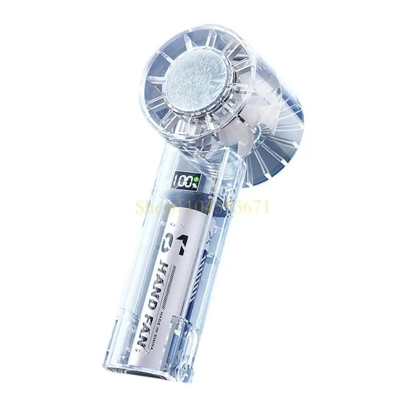 Best Seller Multifunctional USB Handheld Fan With 199 Adjustable Speeds 16℃ Cold Wind For Home Office Gym