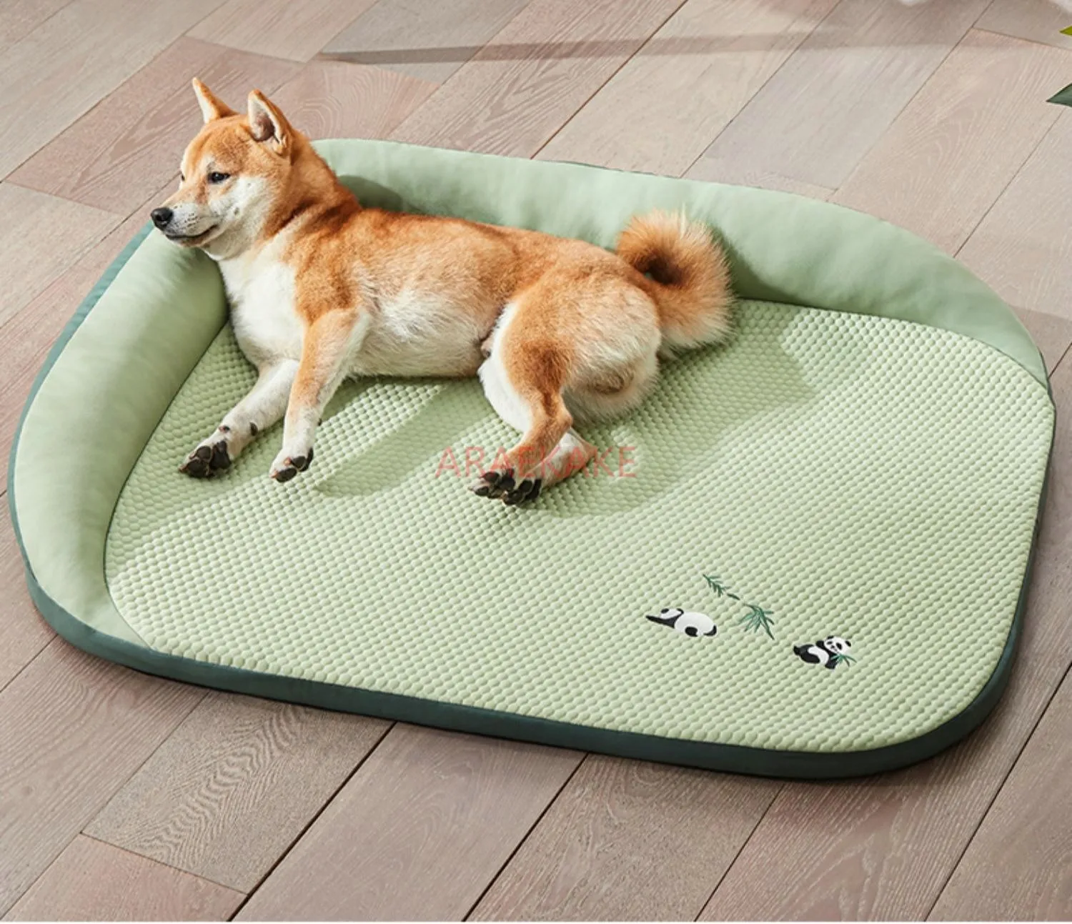 

Dog bed for all seasons, suitable for small and medium-sized dogs, removable and washable dog mat, ice silk cooling mat