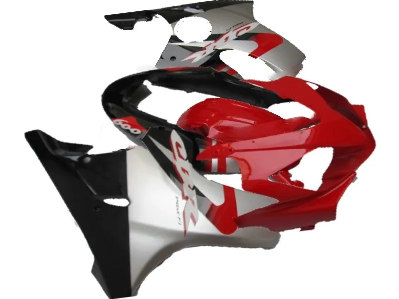 Motorcycle Bodywork Fairing For pe CBR600F4i 2004 2005 2006 2007 ABS Injection Molding CBR600 F4i CBR 600 red silver blac ST6