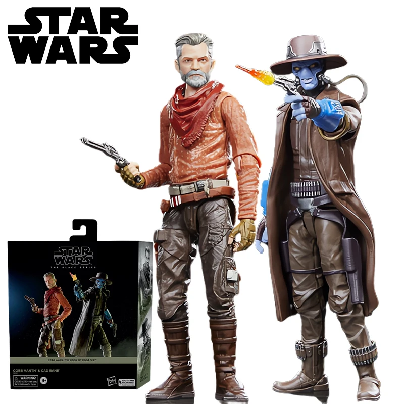 

Original Star Wars Cobb Vanth Cad Bane Action Figures Toy Sets 6inch Movable Statues Model Doll Collectible Ornaments Gifts