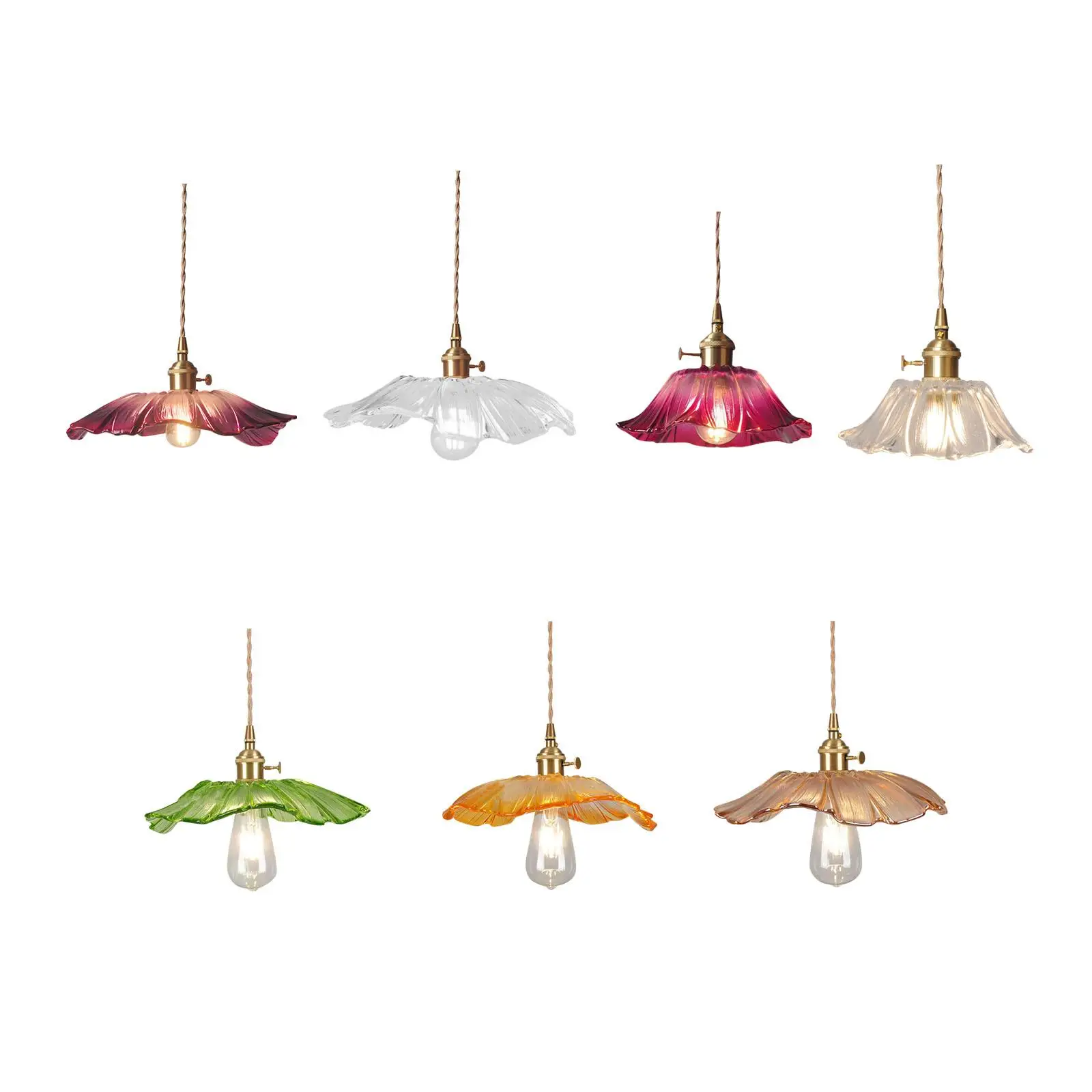 Elegant Floral Pendant Light for Home Decor with Adjustable Brightness