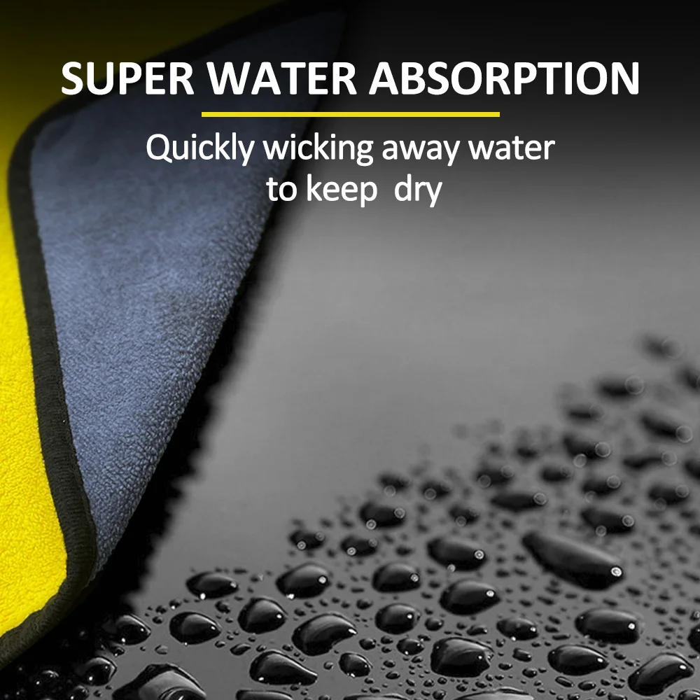 Super Absorbent Car Wash Microfiber Thick Towel Car Cleaning Drying Cloth Auto Car Care Cleaning Towel Wash Cloths