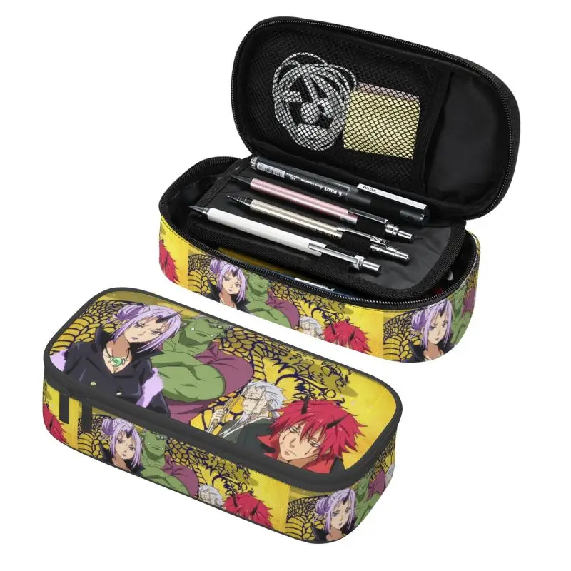 

That Time I Got Reincarnated As A Slime Korean Pencil Case Girls Boys Large Storage Pencil Box Students Stationery
