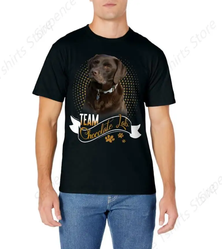 Labrador Retriever Shirt Team Chocolate Lab Funny Gift Tees