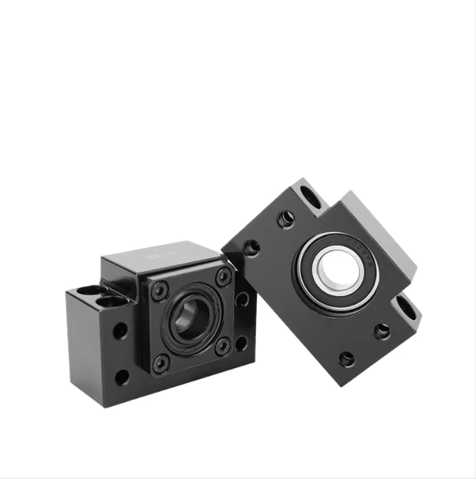 BK/BF20 Inner Bore 15mm Precision Ball Screw Support Seat Fixed Screw Shaft Bearing Housing Bracket