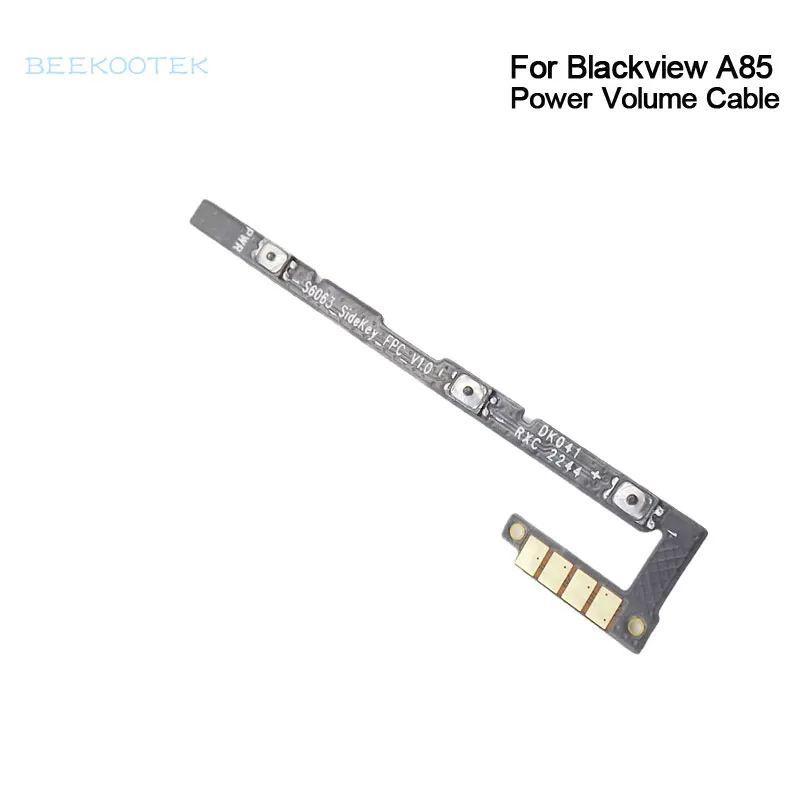 

New Original Blackview A85 Cellphone Power Volume Button flex FPC Side Cable Accessories For Blackview A85 Smartphone