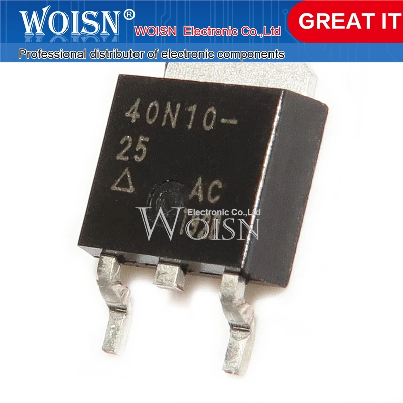 5pcs/lot SUD40N10-25 40N10-25 40N10 TO-252 In Stock