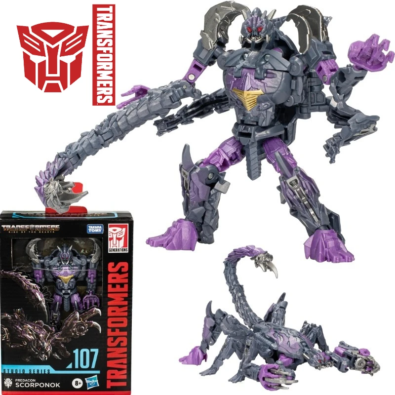 Novo em estoque transformerg1 ss 107d classe scorponok presentes populares figura anime modelo estúdio série decoração diversão na moda