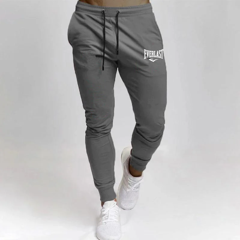 New Printed Pants Autumn EVERLAST Men/Women Running Pants Joggers Sweatpant Sport Casual Trousers Fitness Gym Breathable Pant