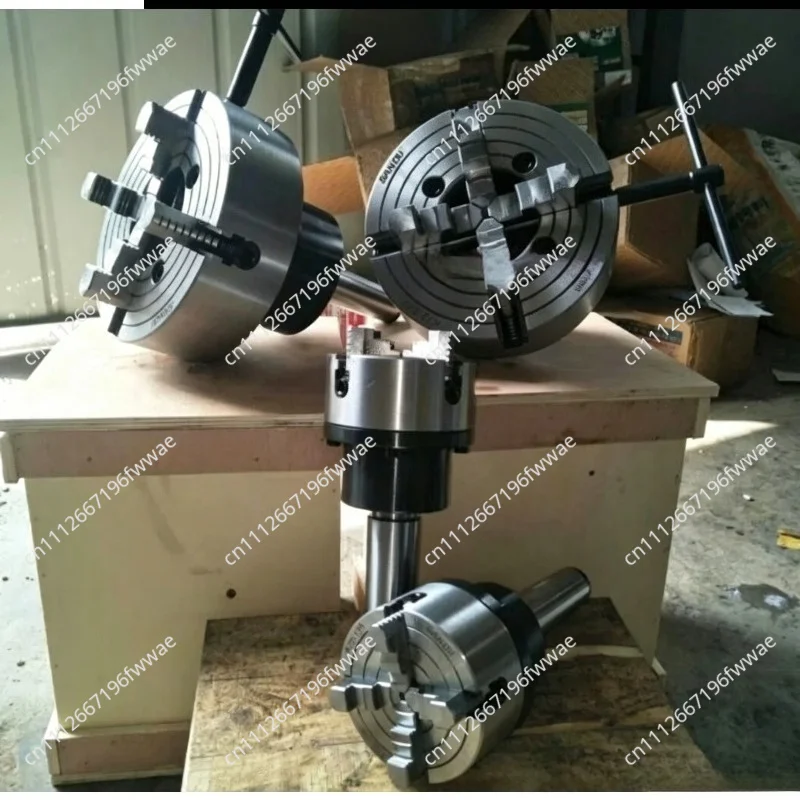 MT2-MT5 to 3-Jaw Chuck Adapter - Rotary Lathe Shank Flange (80mm-200mm)