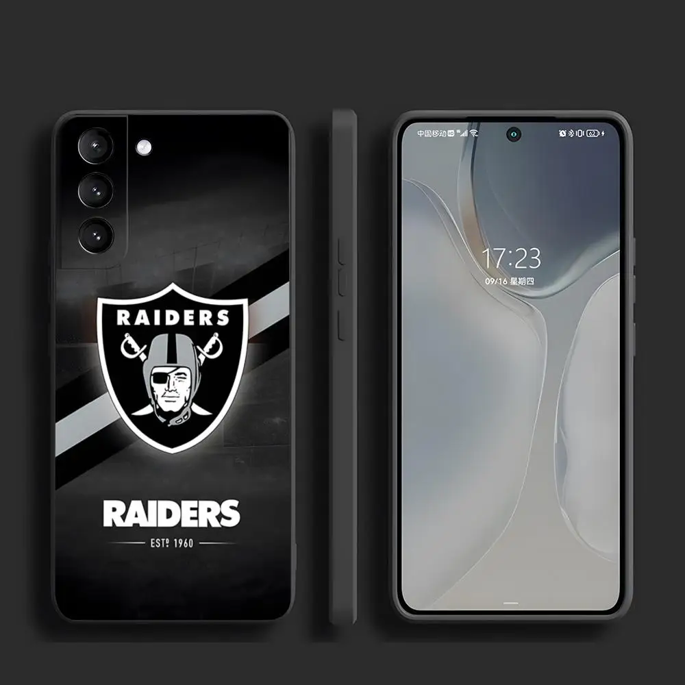 Top Sports-Las Vegas Raiders Phone Case For Samsung Galaxy A21 Plus S22 A53 A24 A34 A54 A52 M54 Note 10 20 Ulitra FE Back Cover