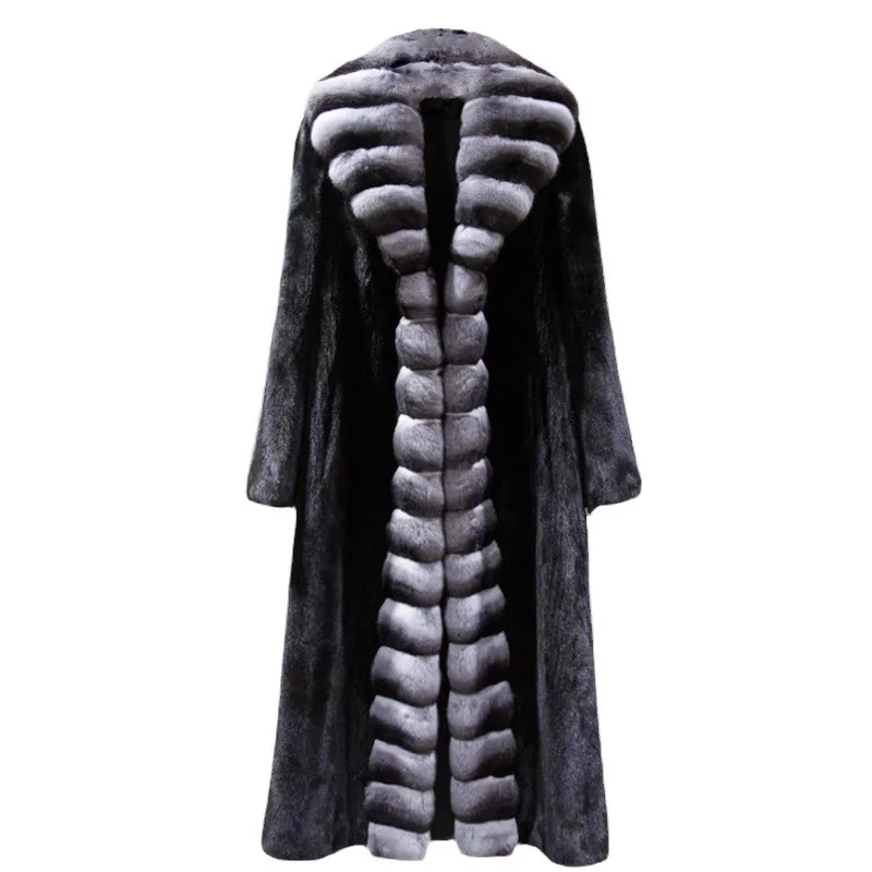 Female Autumn Winter Tops Coat Shawl Faux Fur Windbreaker Warm Retro Simple Comfortable Fashion Senior Minority Versatile Thin