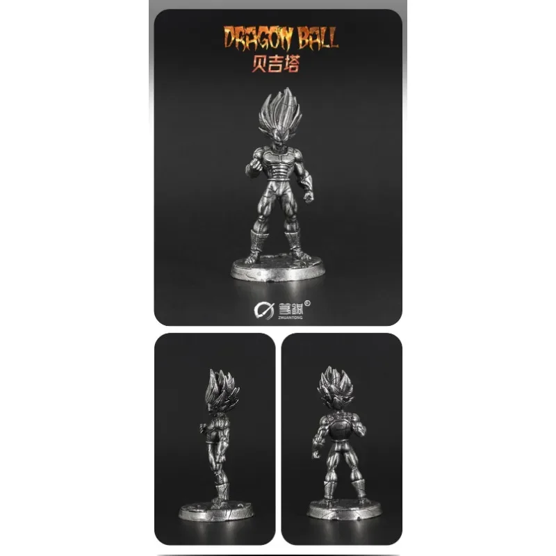 Dragon Ball Son Goku Metal Accessories Anime Cute Desktop Accessories Toy Car Accessories Series Children's Day Birthday Gifts