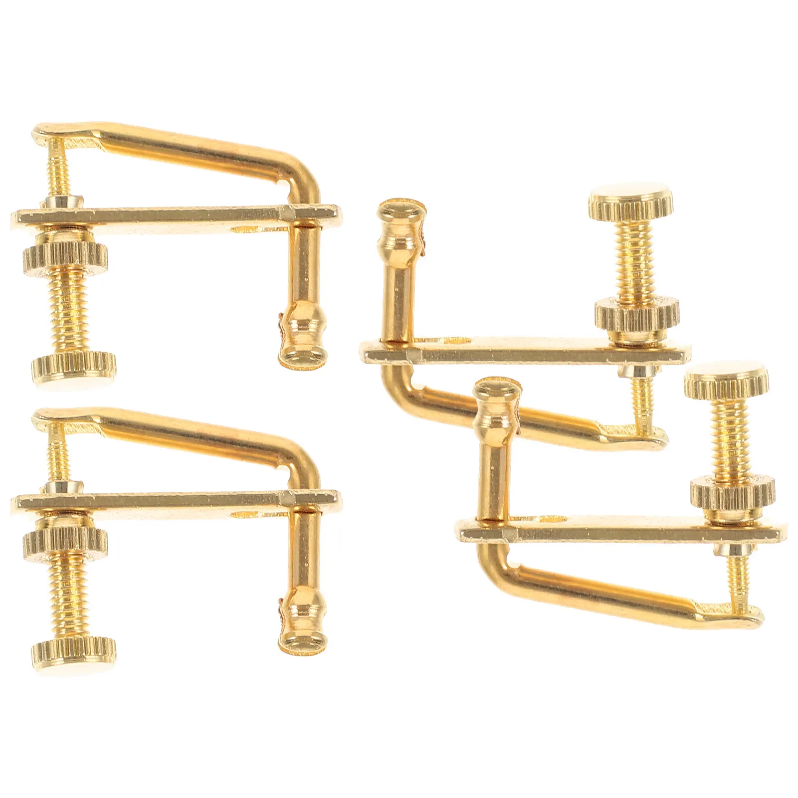 

4 Pcs Metal Violin Keys Violin Fine Tuners for 4/4 3/4 Violins Easy Installation Metal Keys Accessories Tuning Tools Parts