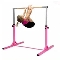 130cm Adjustable For Kids Exercise Gymnastic Bar Horizontal Sports Gym Training Kids Kip Horizontal Bar