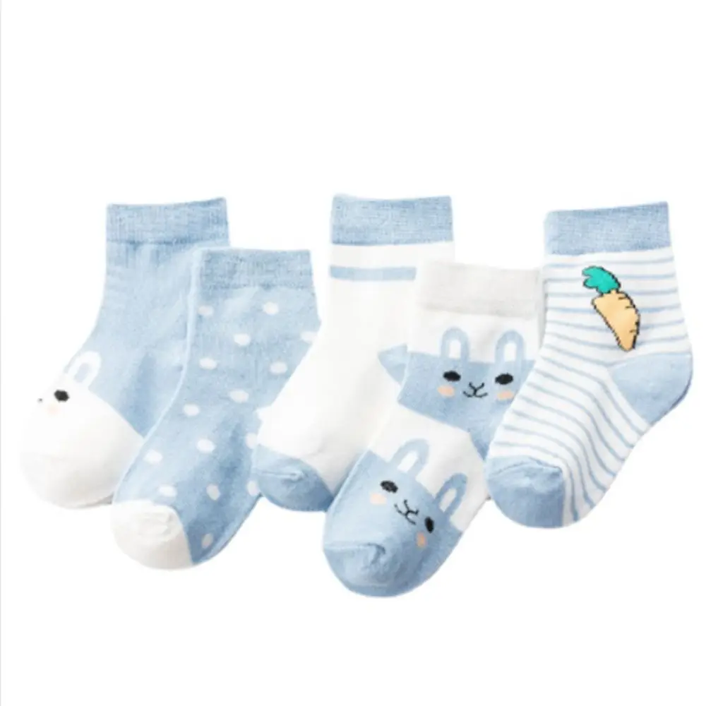 Cozy 1-3-6 Years Old Cute Short Socks Newborn  Socks Boys and Girls  Cotton