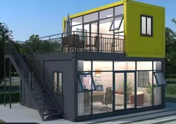 Prefabricated Portable Prefab Home, Detachable Container House, anti-earthquake flood relief container building Modular