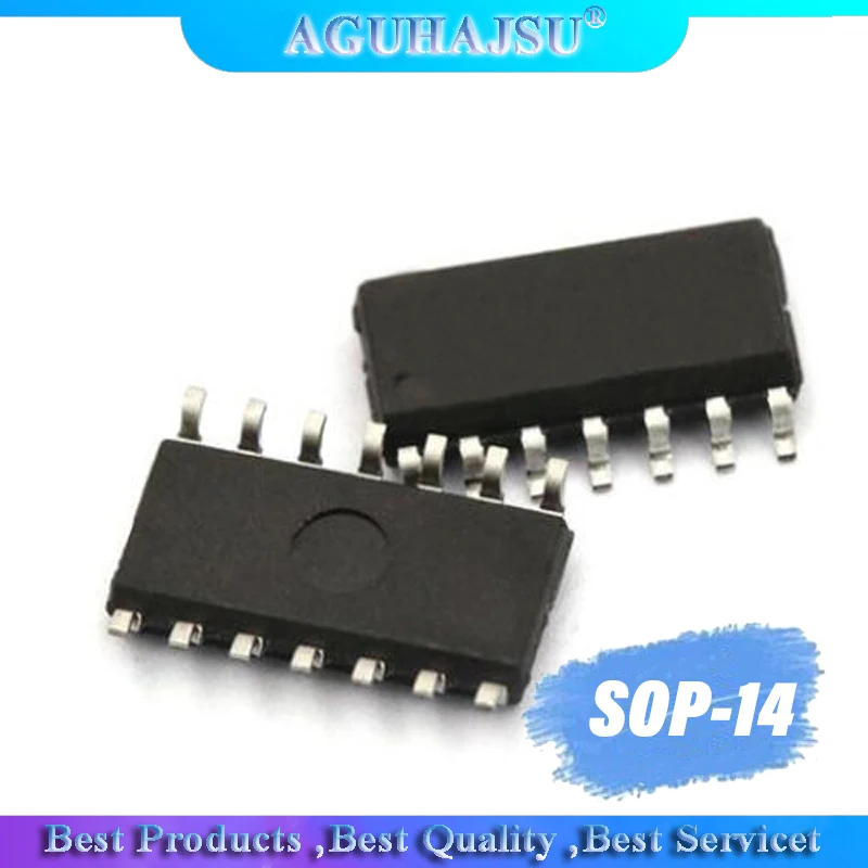 10pcs/lot 74HCU04 74HCU04D SN74HCU04DR SOP-14 molewei logic ps new original