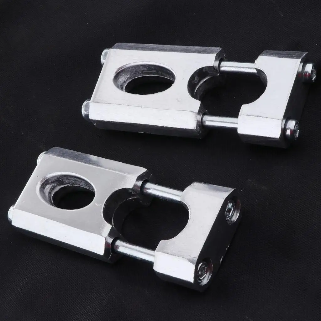 2x Motorcycle CNC 22mm Handlebar Riser Higher Adapter for 1125cc, Effectively Raising the Bar Approximately 2.68 inch Height